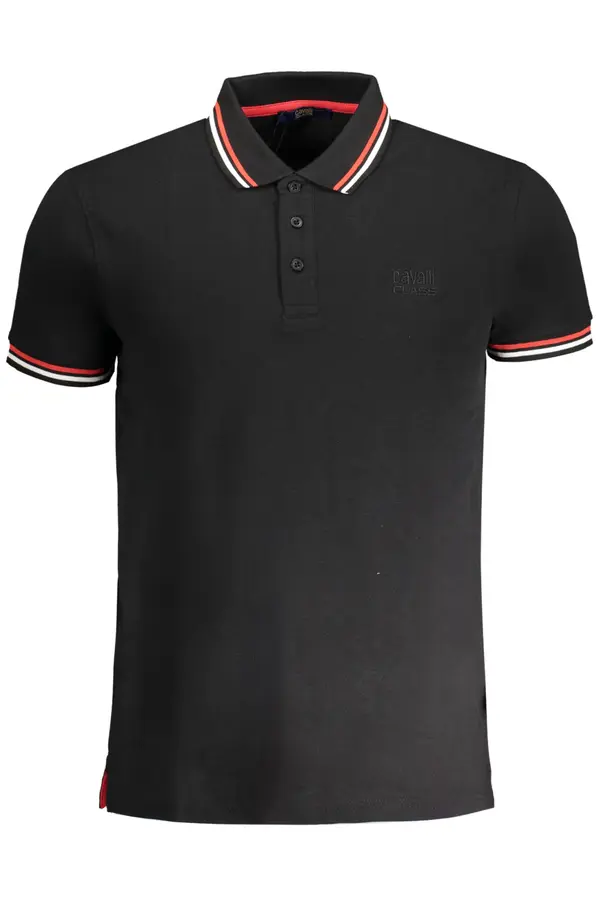 Cavalli Class Muške crne polo majice Cavalli Class