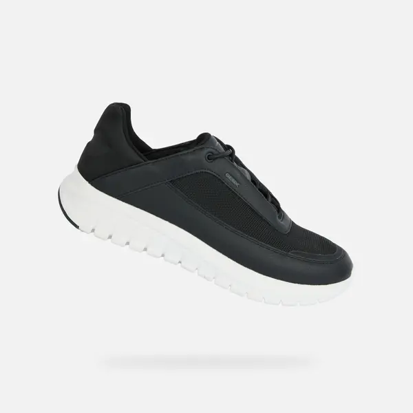 GEOX Muške crne tenisice Geox Flextride R