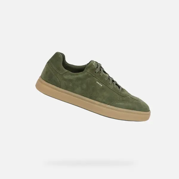 GEOX Muške kaki tenisice Geox Baltmoore