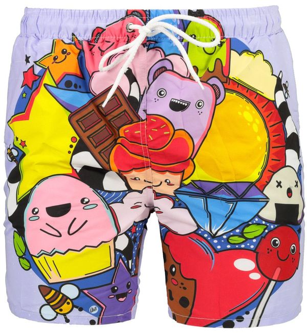 Mr. GUGU & Miss GO Muške kupaće kratke hlače Mr. GUGU & Miss GO Patterned ST1545