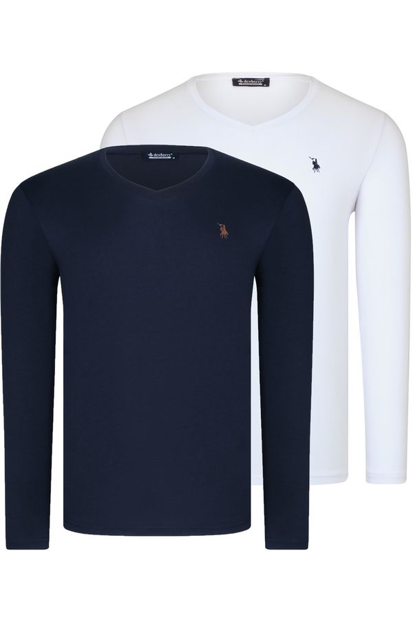 dewberry Muške majice 2 kom. dewberry