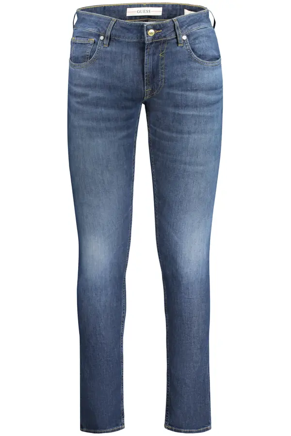 GUESS JEANS Muške plave slim fit traperice GUESS
