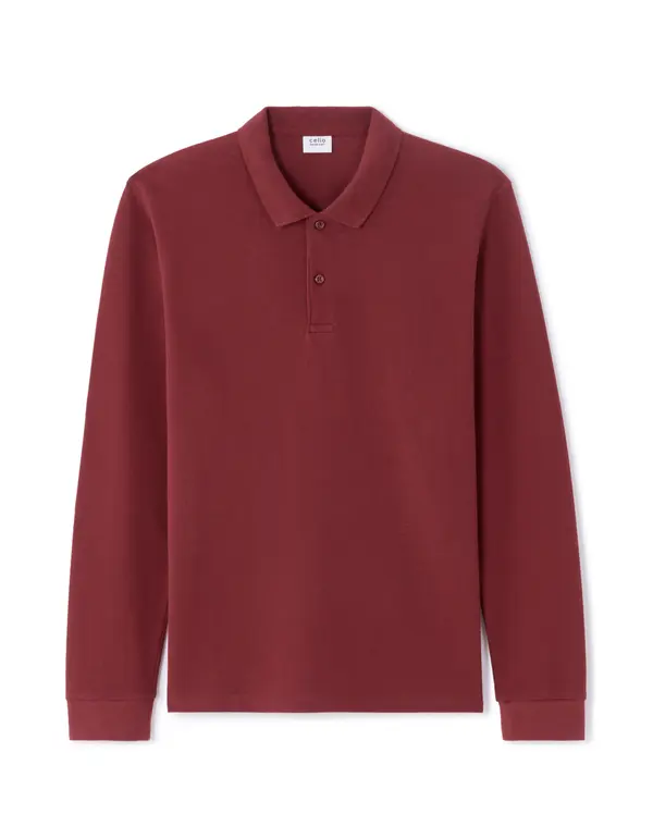 Celio Muške polo majice dugih rukava
