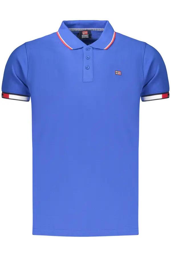 NORWAY 1963 Muške polo majice plave boje