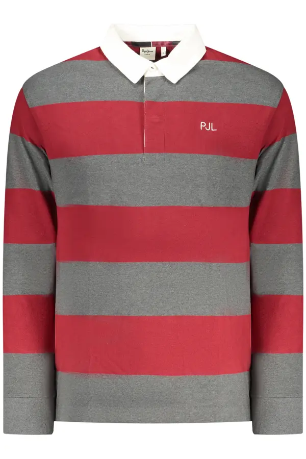 Pepe Jeans Muške prugaste polo majice dugih rukava