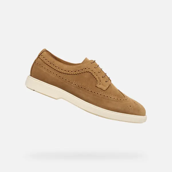GEOX Muške smeđe casual cipele Geox Spherica