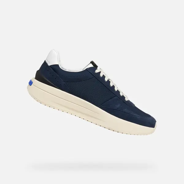 GEOX Muške tamnoplave tenisice Geox Gxrn-01