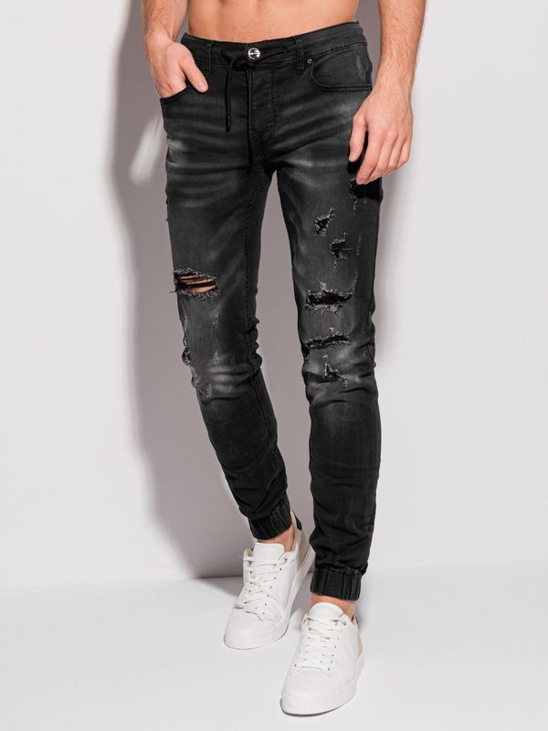 Edoti Muške traperice Edoti Slim Fit