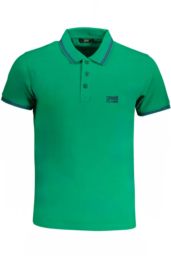 Cavalli Class Muške zelene polo majice Cavalli Class