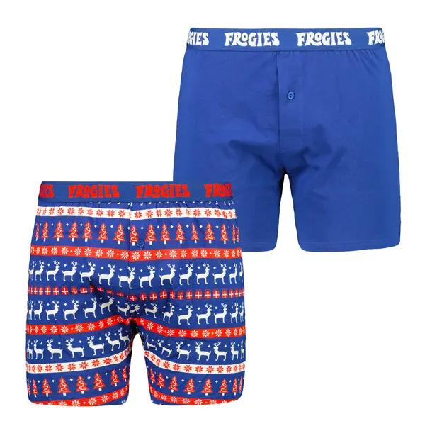 Frogies Muški boksači Winterclassic 2P Frogies Božić