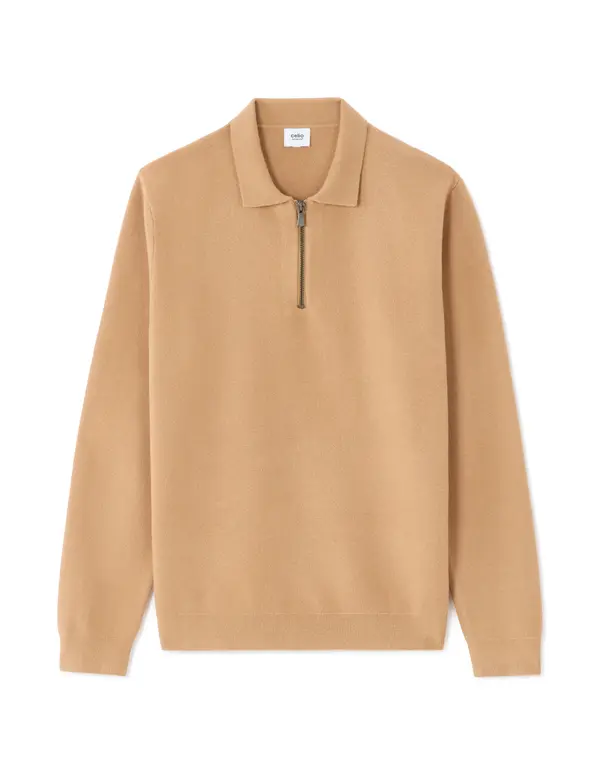 Celio Muški džemper Celio Polo bez patentnog zatvarača