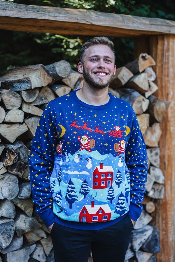 Frogies Muški džemper Frogies Printed