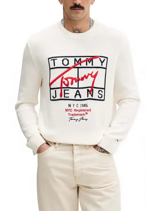 Tommy Hilfiger Jeans Muški džemper Tommy Hilfiger