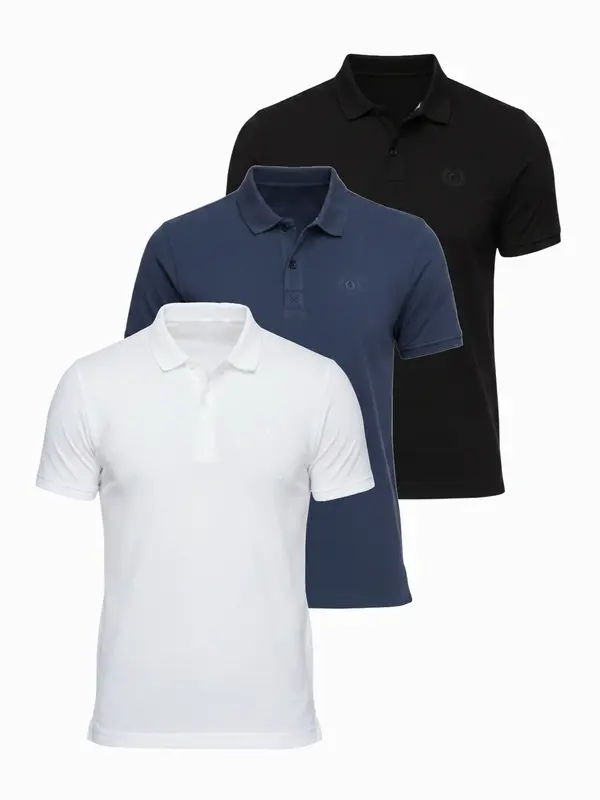 Ombre Muški Ombre BASIC set polo majica