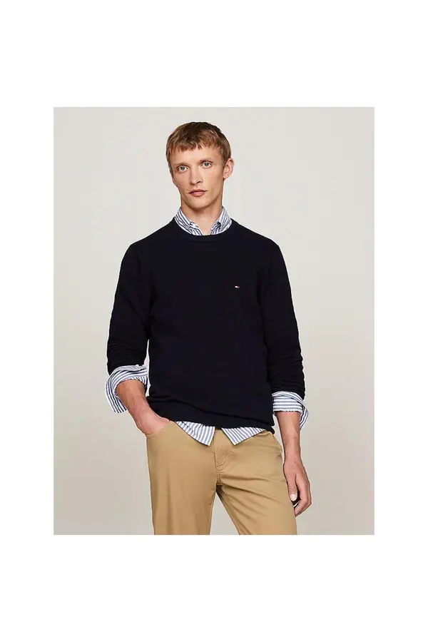Tommy Hilfiger Muški plavi džemper Tommy Hilfiger