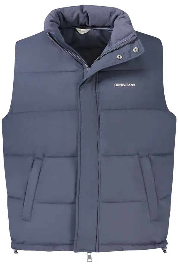 GUESS JEANS Muški plavi prsluk GUESS JEANS