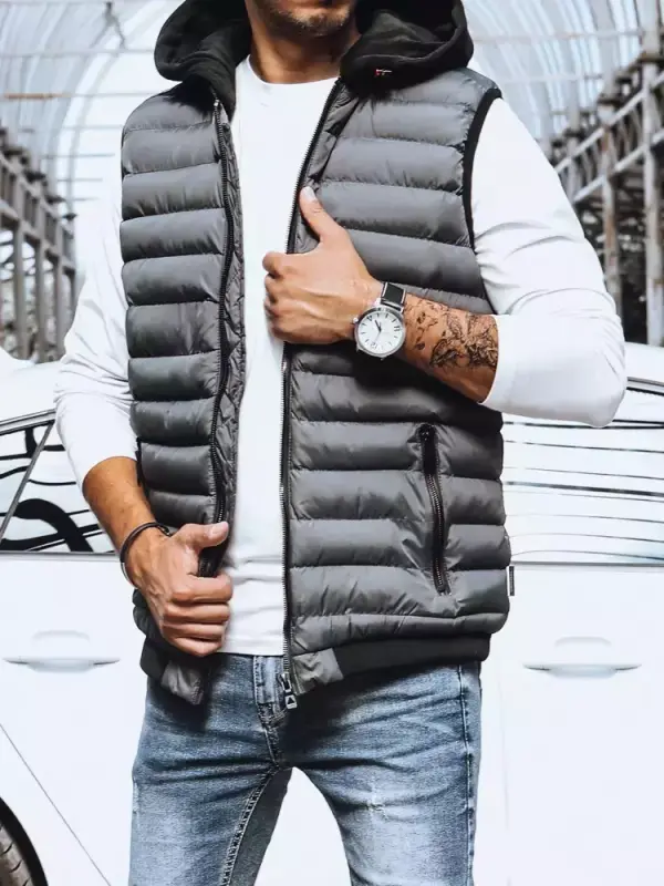 DStreet Muški prsluk DStreet Grey