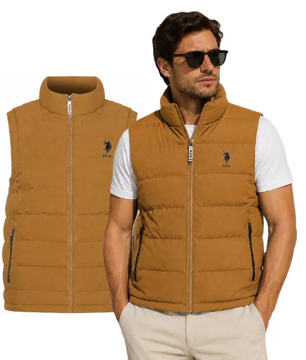 US Polo Assn Muški prsluk US Polo Assn. Camel