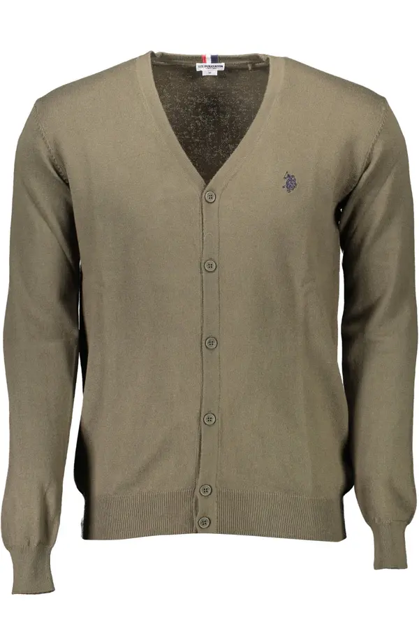 U.S. Polo Assn. Muški zeleni kardigan US Polo