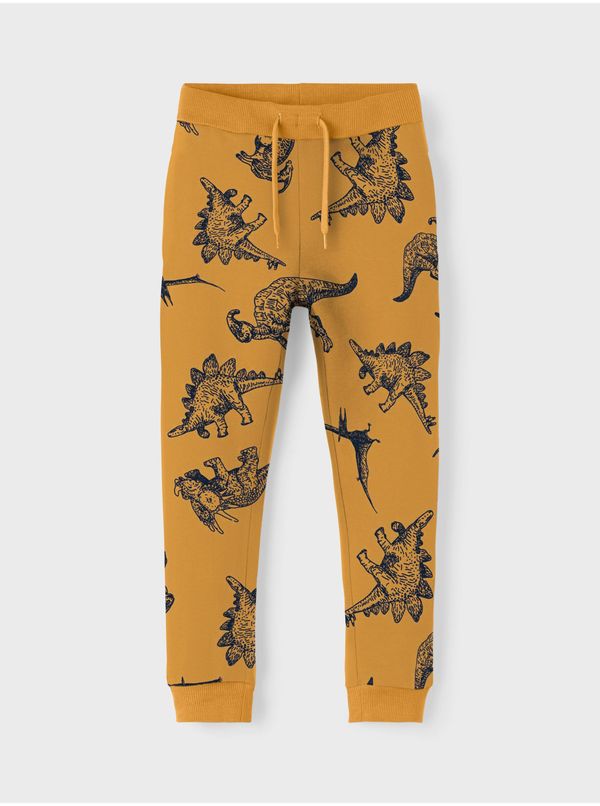 name it Mustard boys' patterned sweatpants name it Felix - Boys