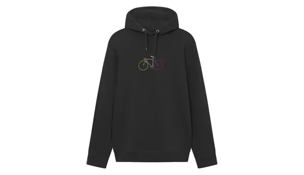Dedicated Namjenska majica s kapuljačom Falun Paper Cut Bike crna
