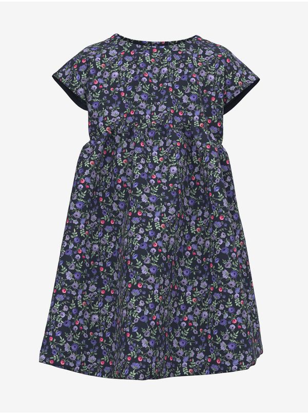 name it Navy blue patterned dress name it Dotta - Girls