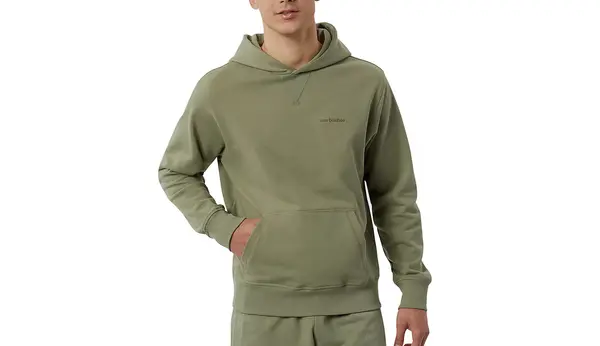 New Balance New Balance Athletics Nature State majica s kapuljačom zelene boje