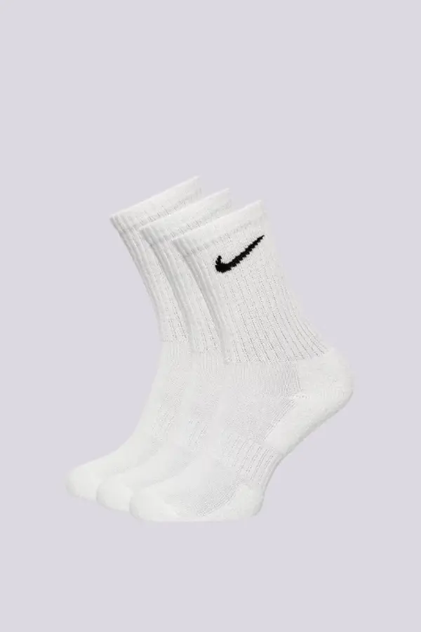 Nike Nike čarape za svakodnevnu upotrebu s jastučićima, 3 para, bijele
