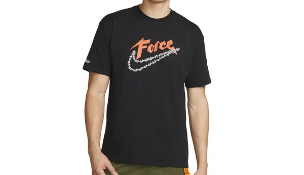 Nike Nike Force Swoosh majica kratkih rukava crna