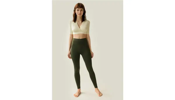 Norba Clothing Norba Barre Top boje slonovače