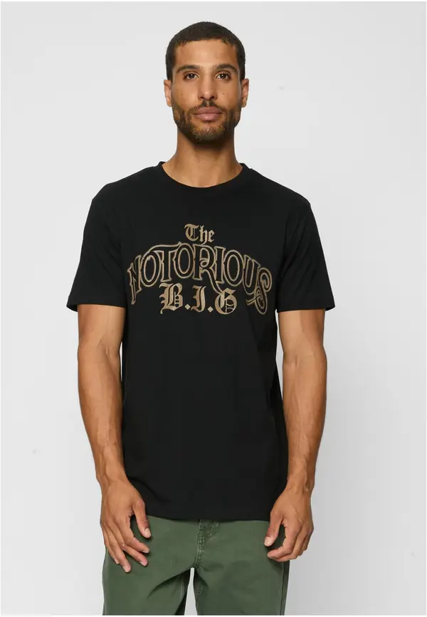 Merchcode Notorious BIG Logo Tee Black