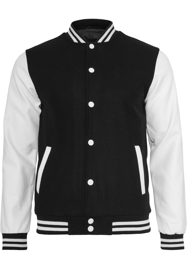UC Men Oldschool College Jacket blk/wht