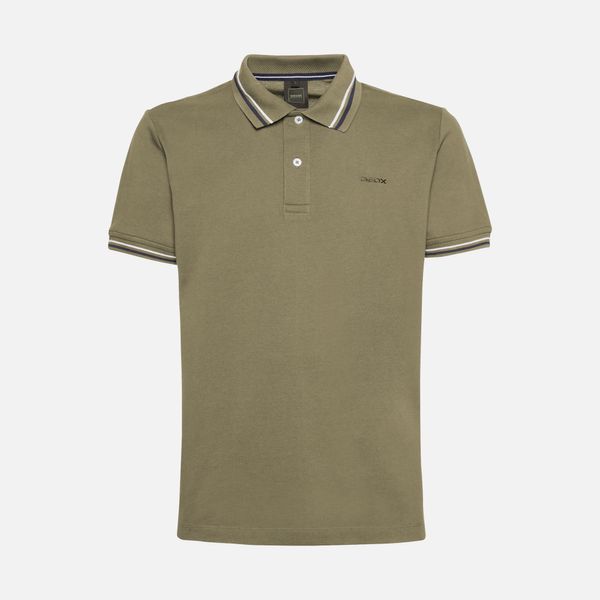 GEOX Olive men's polo shirt Geox Polo - Men's