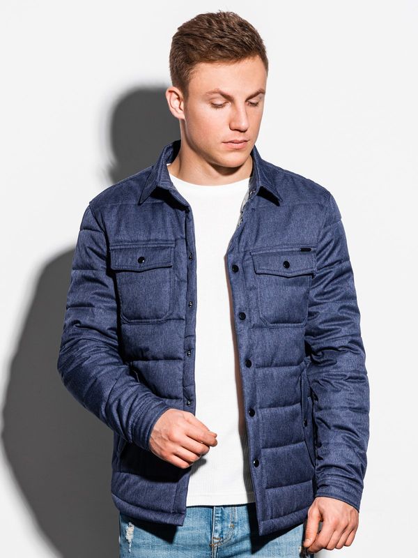 Ombre Ombre Clothing Men's mid-season quilted jacket
