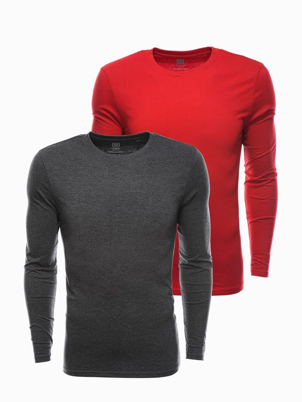 Ombre Ombre Clothing Men's plain longsleeve - mix 2