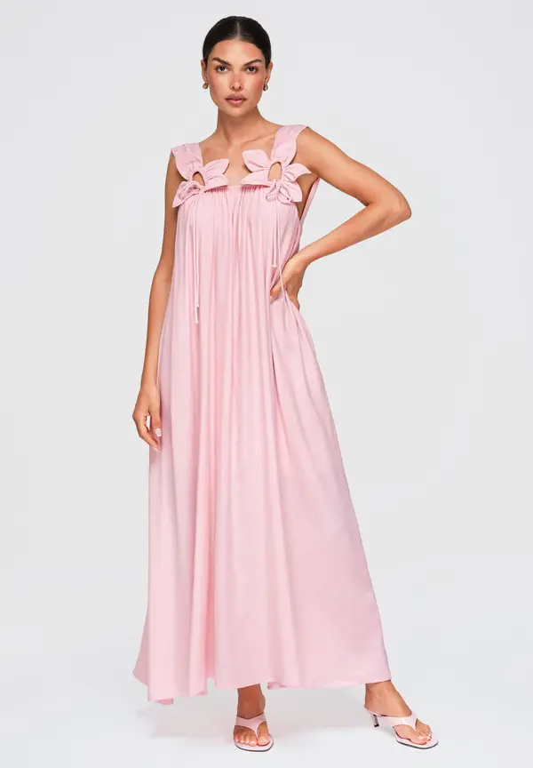 Ombre Ombre maxi haljina s aplikacijama