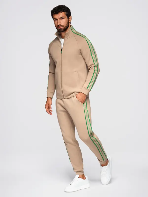 Ombre Ombre Men's elegant set suit vest + shorts