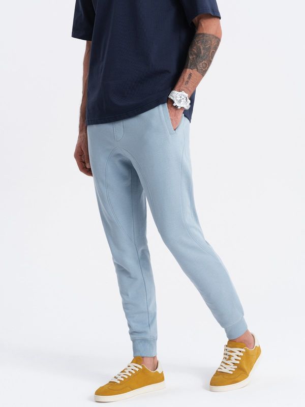Ombre Ombre Men's jogger sweatpants - blue