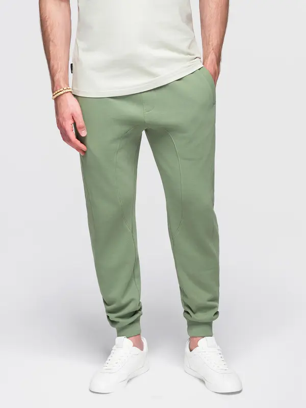 Ombre Ombre Men's jogger sweatpants - green