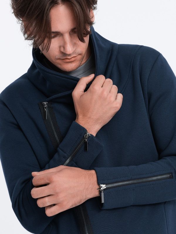 Ombre Ombre Men's long hooded sweatshirt PARIS