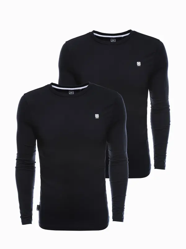 Ombre Ombre Men's longsleeve set with elastane - MIX 2