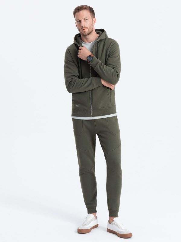 Ombre Ombre Men's sweatshirt set unbuttoned sweatshirt + pants