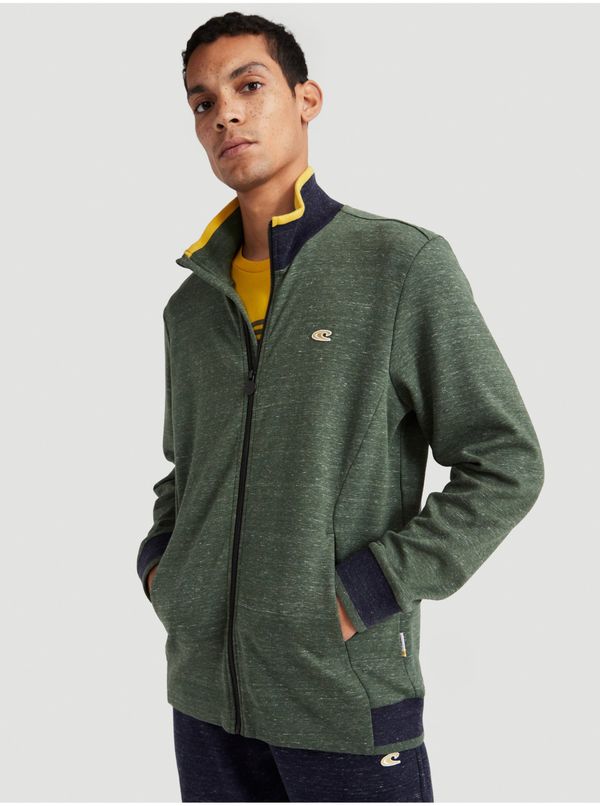 O'Neill ONeill Green men's zip-up sweatshirt O'Neill 2-Knit - Men's
