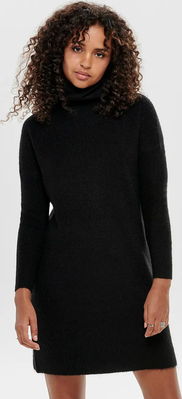 Only Only - Women's Turtleneck Dress - Onljana L/S Cowlnck Dress Wool Kn Noos 15140166