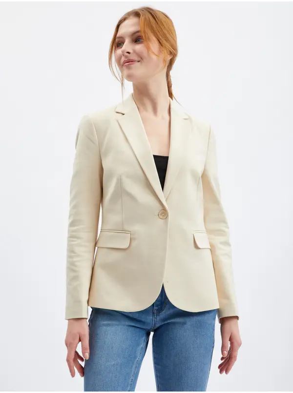 Orsay Orsay Beige Ladies Jacket - Ladies