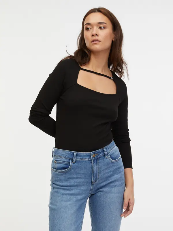 Orsay Orsay Black Women's T-Shirt - Women's
