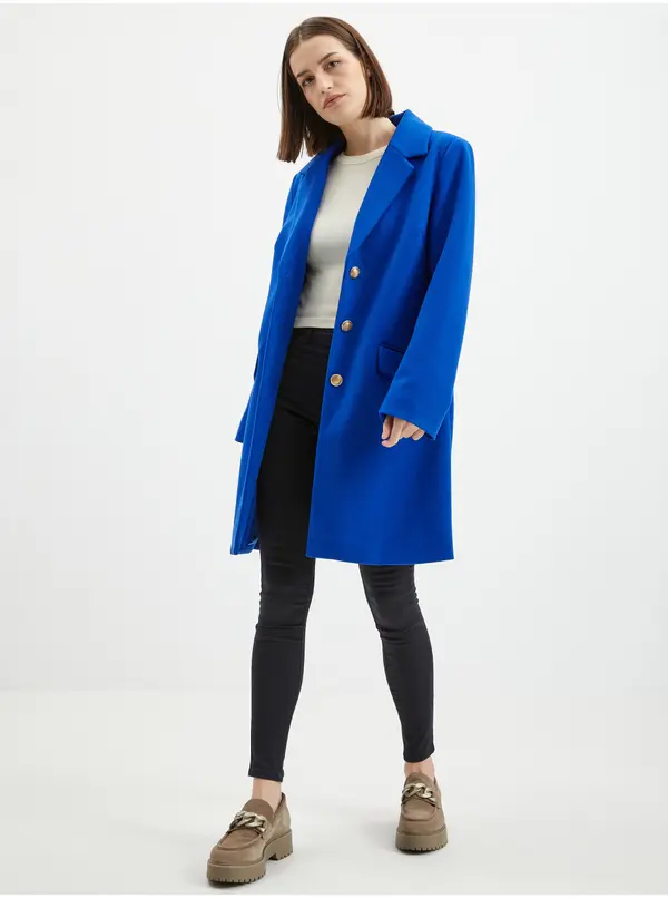 Orsay Orsay Blue Ladies Coat - Žene