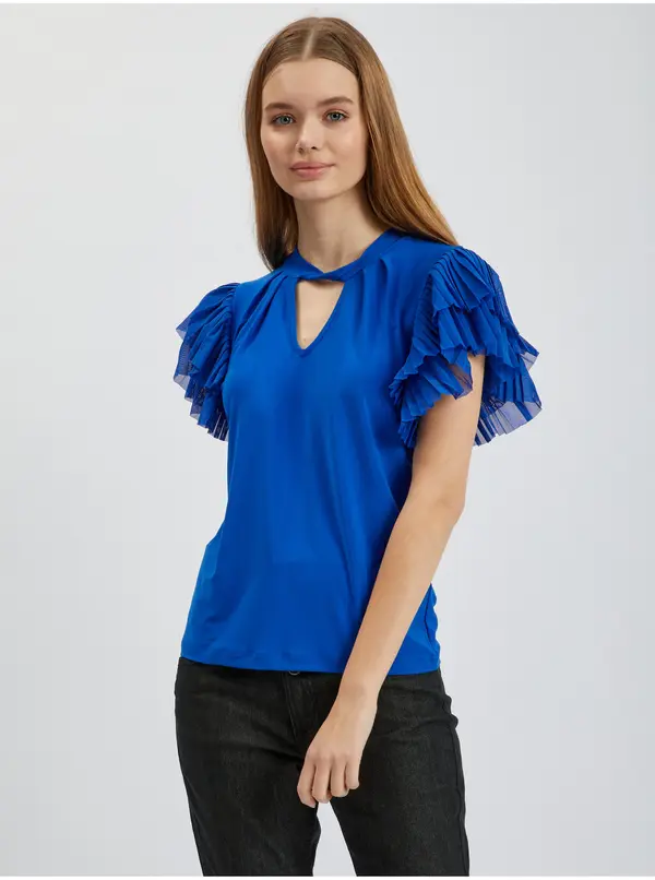 Orsay Orsay Blue Women's Blouse - Women's
