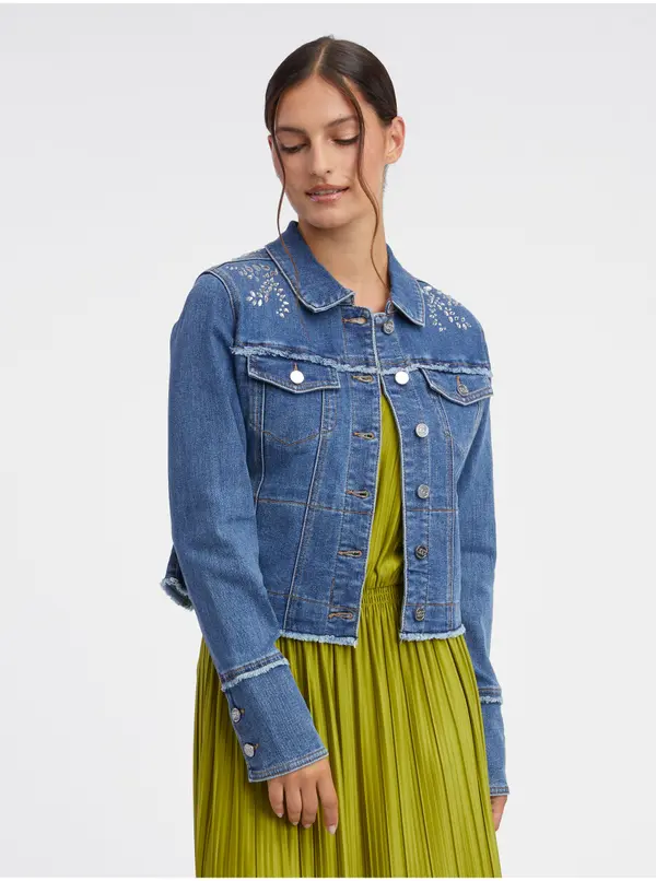 Orsay Orsay Blue Women's Denim Jacket - Ladies