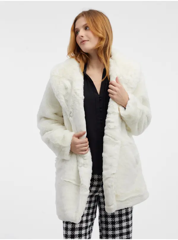 Orsay Orsay Cream Women's Coat - Women's